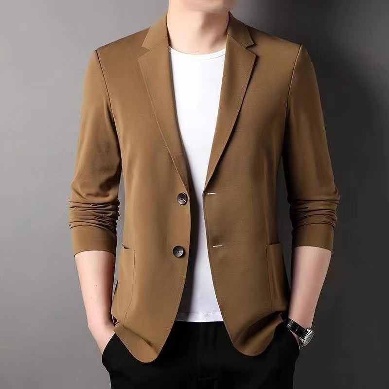Fashion Male Cotton Work Wear  - مراجعة Men Formal Wear Brands وسعره