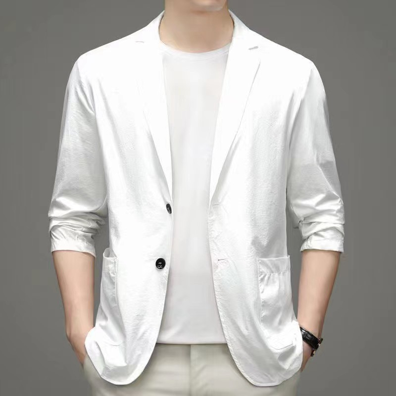 Fashion Male Cotton Work Wear  - مراجعة Men Formal Wear Brands وسعره