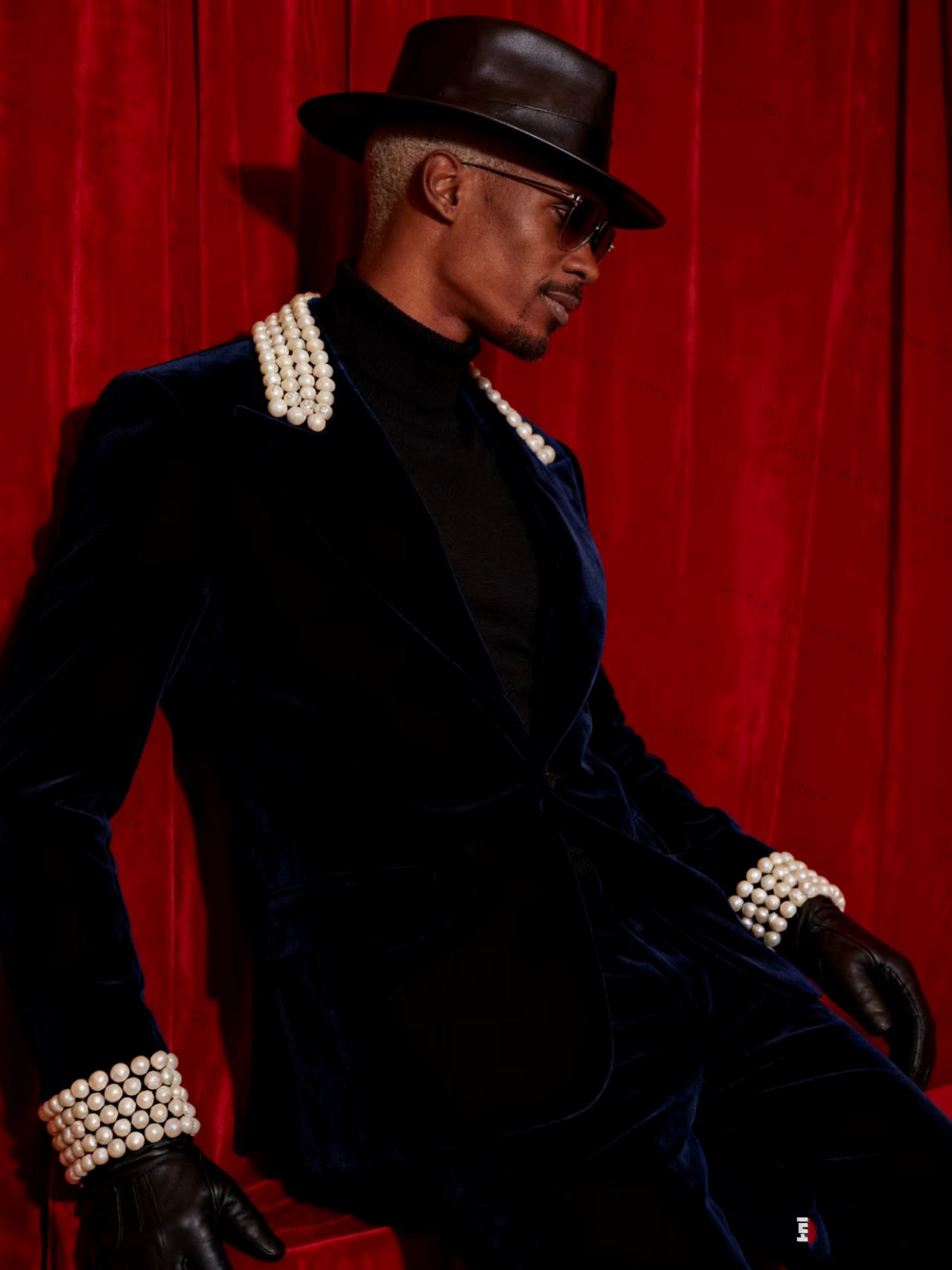 Velvet Men Suit Set 2 Pcs Blaz - مراجعة Men Formal Wear With Coat وسعره