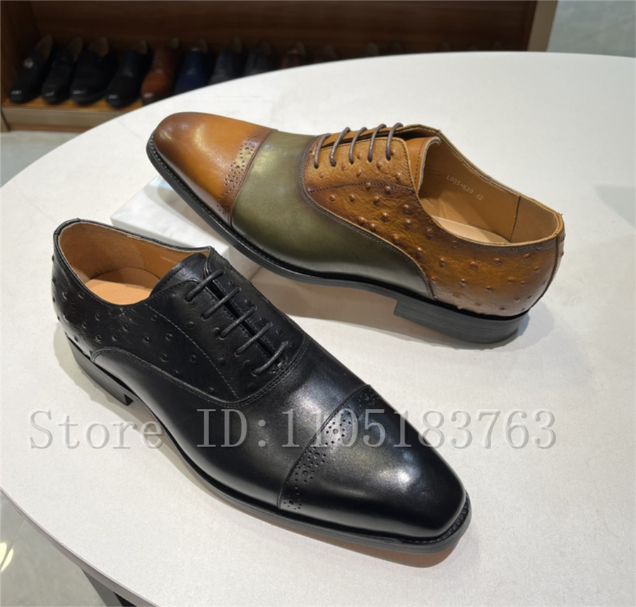 Men's Genuine Leather Formal D - مراجعة Men'S Formal Office Wear Shoes وسعره