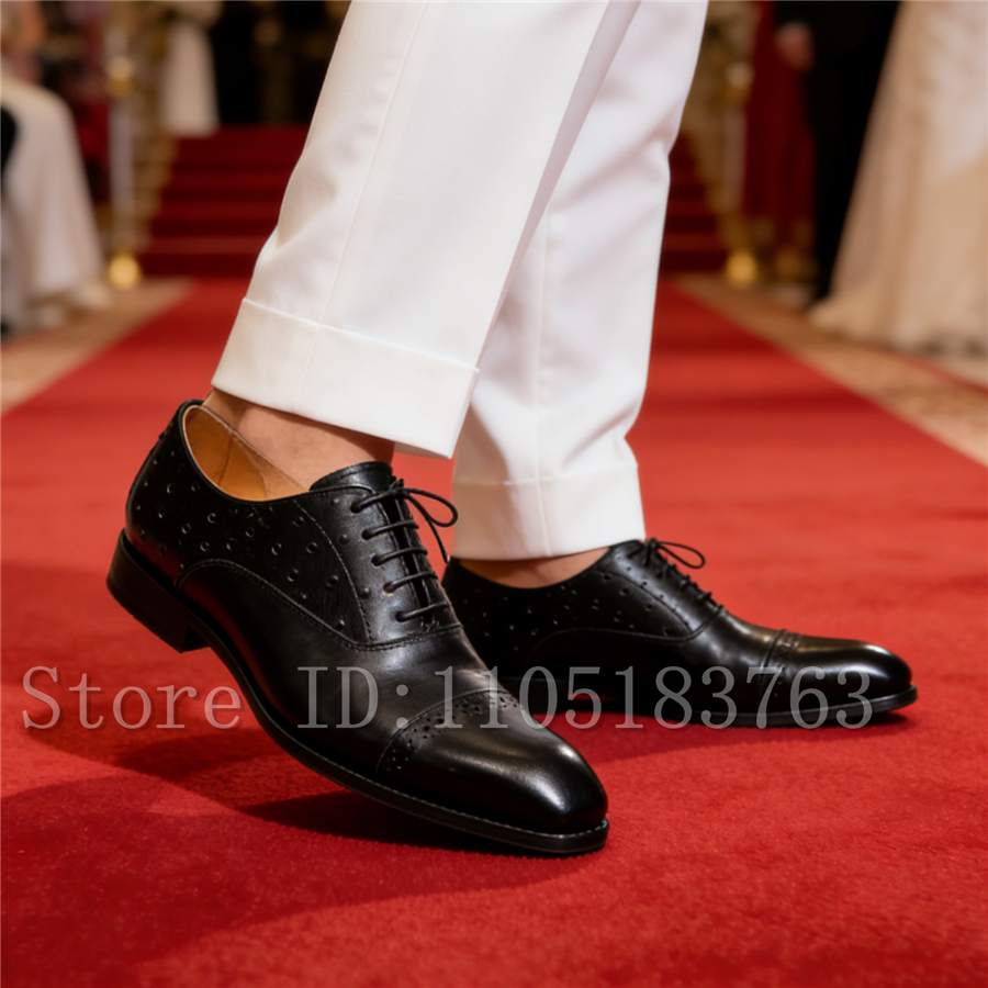 Men's Genuine Leather Formal D - مراجعة Men'S Formal Office Wear Shoes وسعره