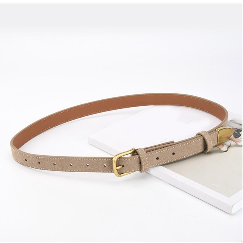 Leather Thin Belt with Pin Buc - مراجعة Formal Belt Leather Thin وسعره