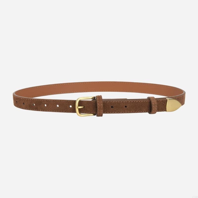 Leather Thin Belt with Pin Buc - مراجعة Formal Belt Leather Thin وسعره