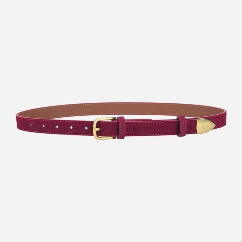 Leather Thin Belt with Pin Buc - مراجعة Formal Belt Leather Thin وسعره