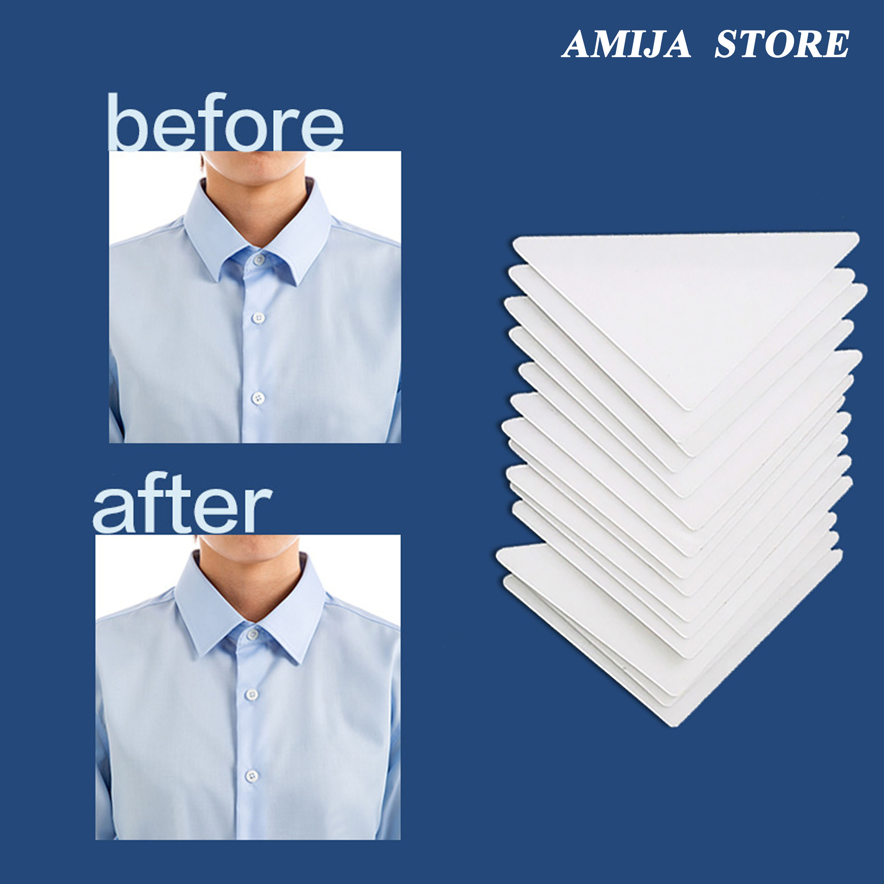 10/20/30 Pcs Collar Stays For  - مراجعة Collar Stay Metal وسعره