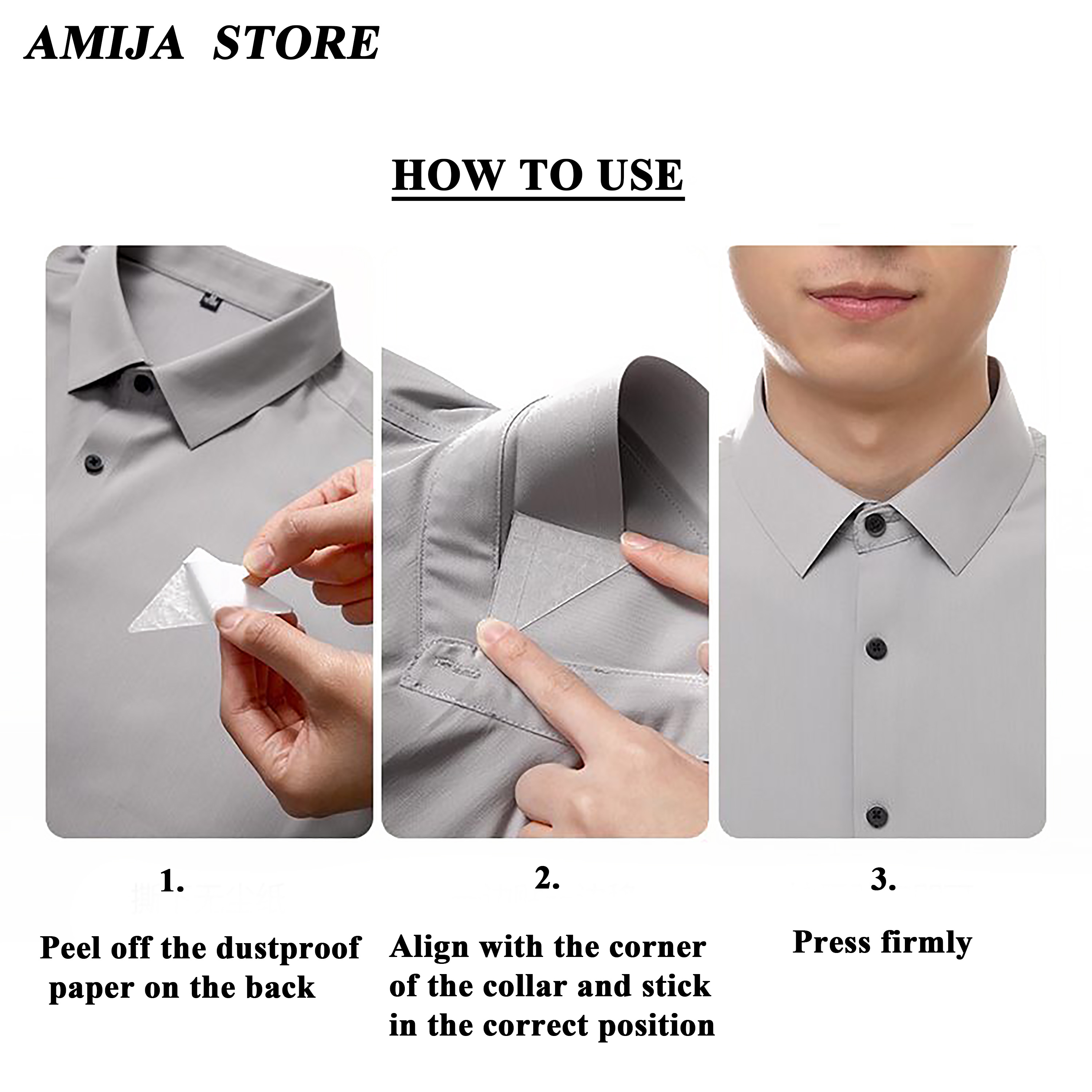 10/20/30 Pcs Collar Stays For  - مراجعة Collar Stay Metal وسعره