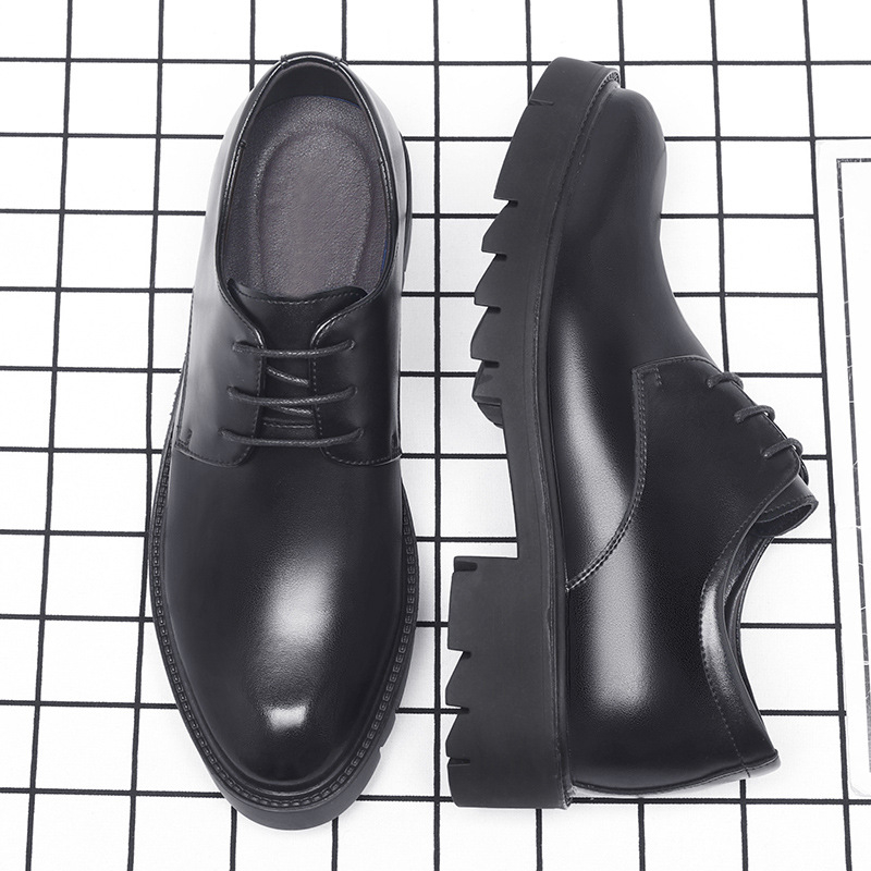 Mens Black Leather Lace Up Dre - مراجعة Men'S Formal Office Wear Shoes وسعره