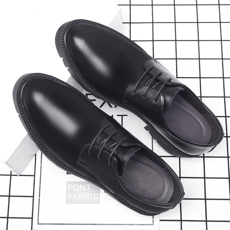 Mens Black Leather Lace Up Dre - مراجعة Men'S Formal Office Wear Shoes وسعره