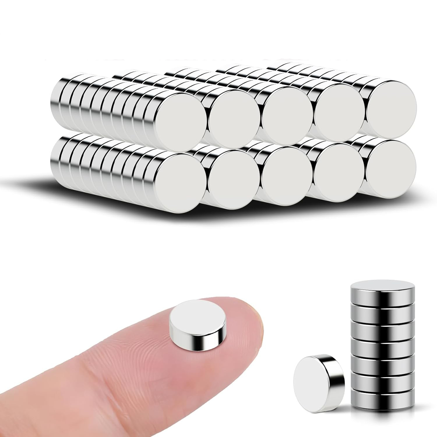 40Pcs Strong Refrigerator Magn - مراجعة Collar Stay Metal وسعره