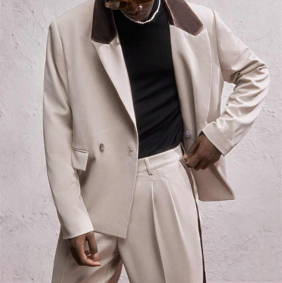 Simplicity Men Suit 2 Pieces J - مراجعة Men Formal Wear Pants وسعره