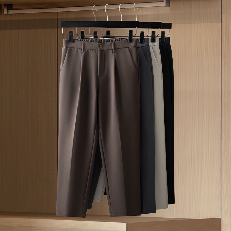 Men's Slim Fit Formal Suit Pan - مراجعة Korean Men Formal Wear وسعره