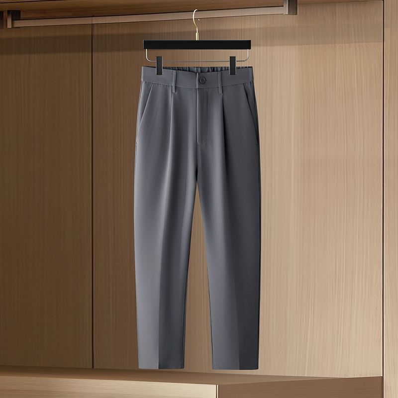 Men's Slim Fit Formal Suit Pan - مراجعة Korean Men Formal Wear وسعره