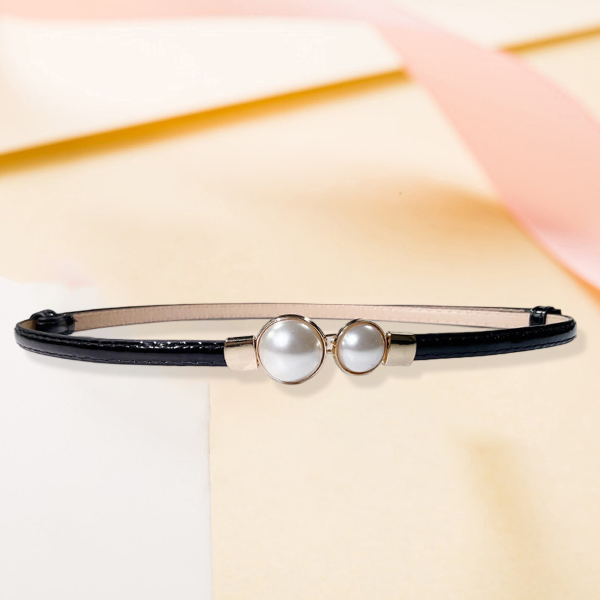 Elegant Women s Leather Belt w - مراجعة Formal Belt Leather Thin وسعره