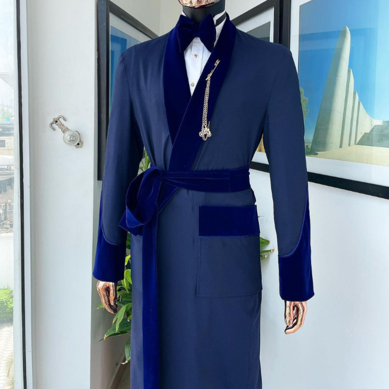 Tailor Made Royal Blue Men Sui - مراجعة Men Formal Wear With Coat وسعره
