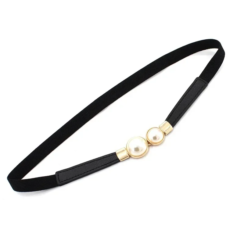 Women's Belt Creative Double P - مراجعة Formal Belt Leather Thin وسعره