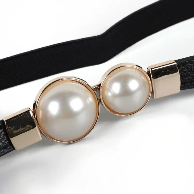 Women's Belt Creative Double P - مراجعة Formal Belt Leather Thin وسعره
