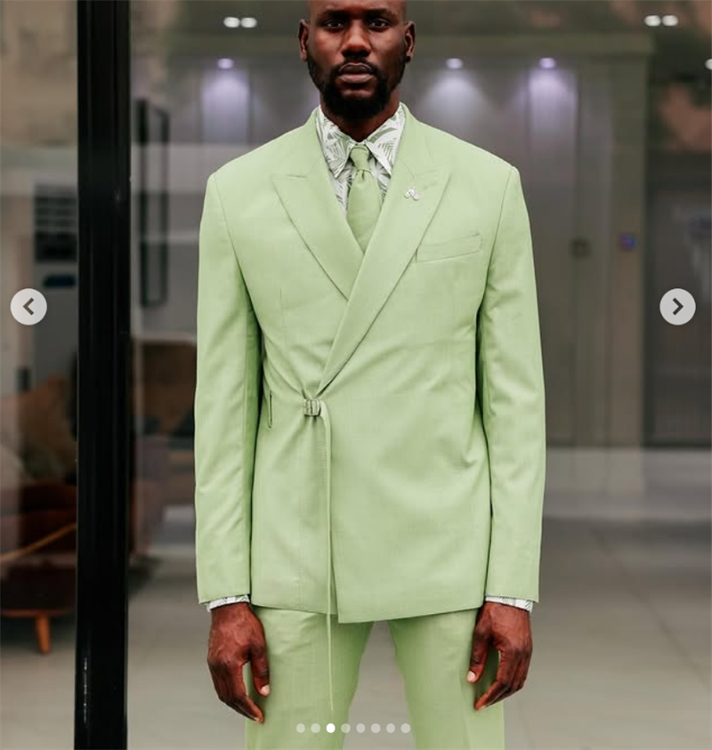 Light Green Men Suits Pants Se - مراجعة Men Formal Wear With Coat وسعره