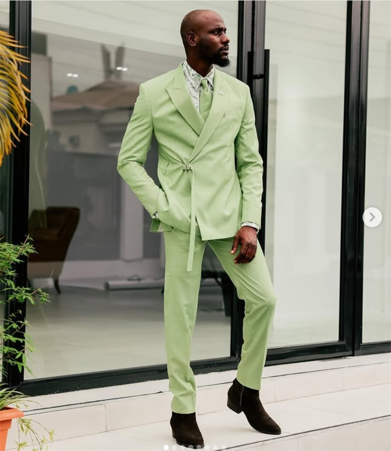 Light Green Men Suits Pants Se - مراجعة Men Formal Wear With Coat وسعره